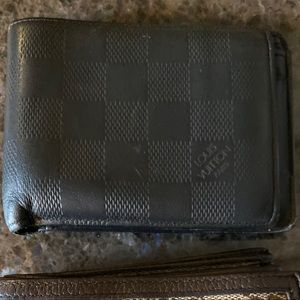 Louis Vuitton leather wallet